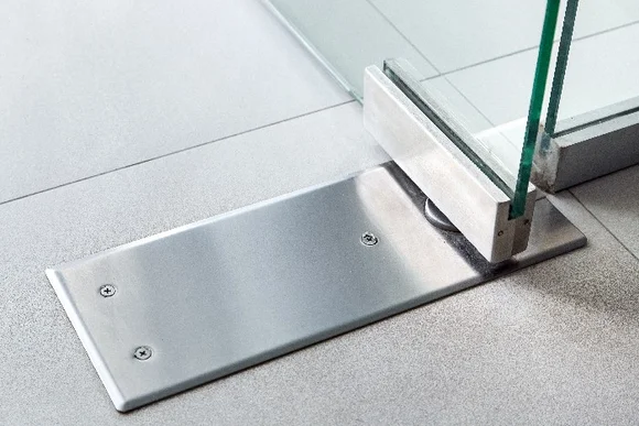 Glas-Schiebetür Beschlag